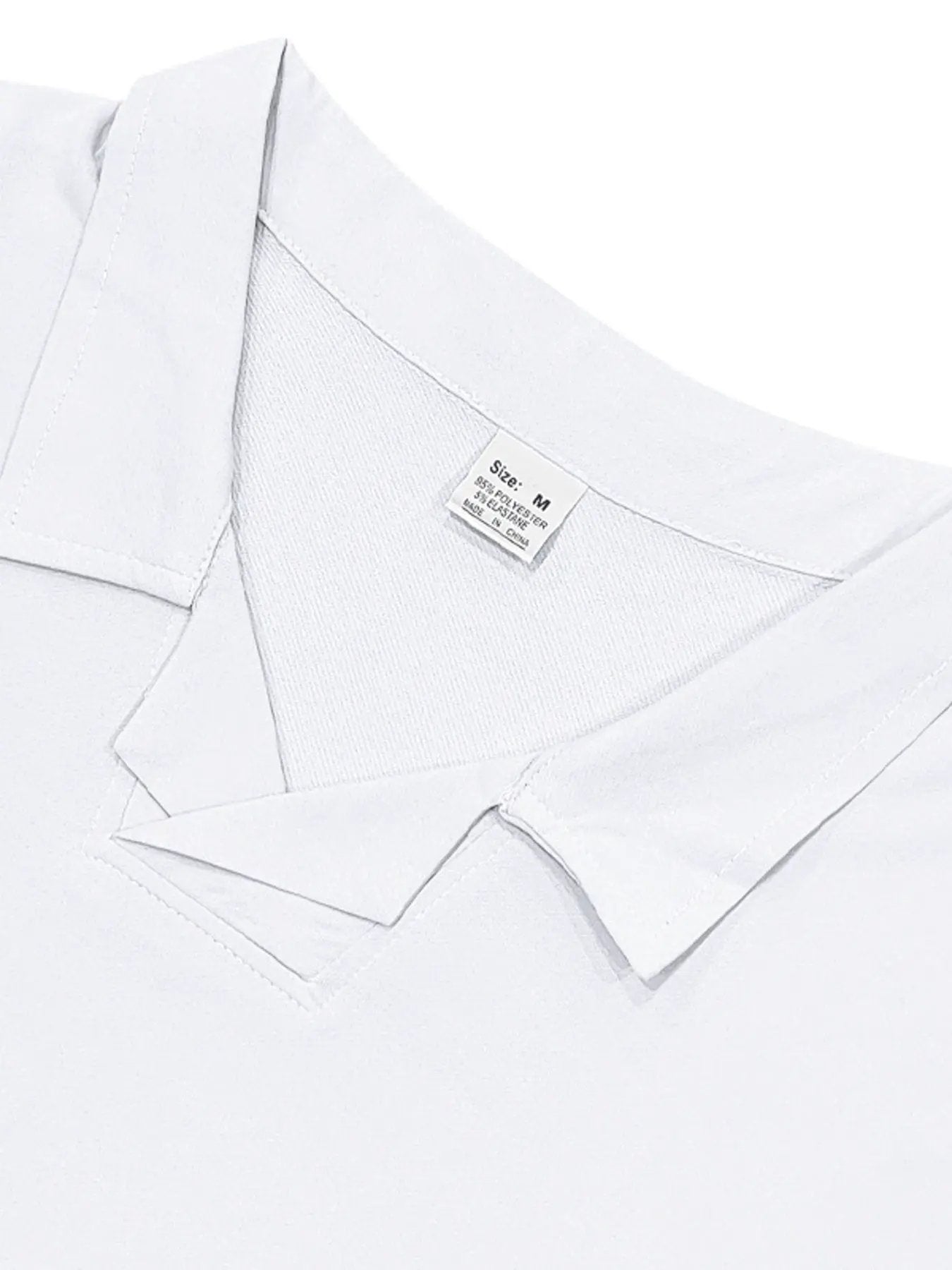 Men's Full Size Casual Short Sleeve Polo Plus Size by Trendsi