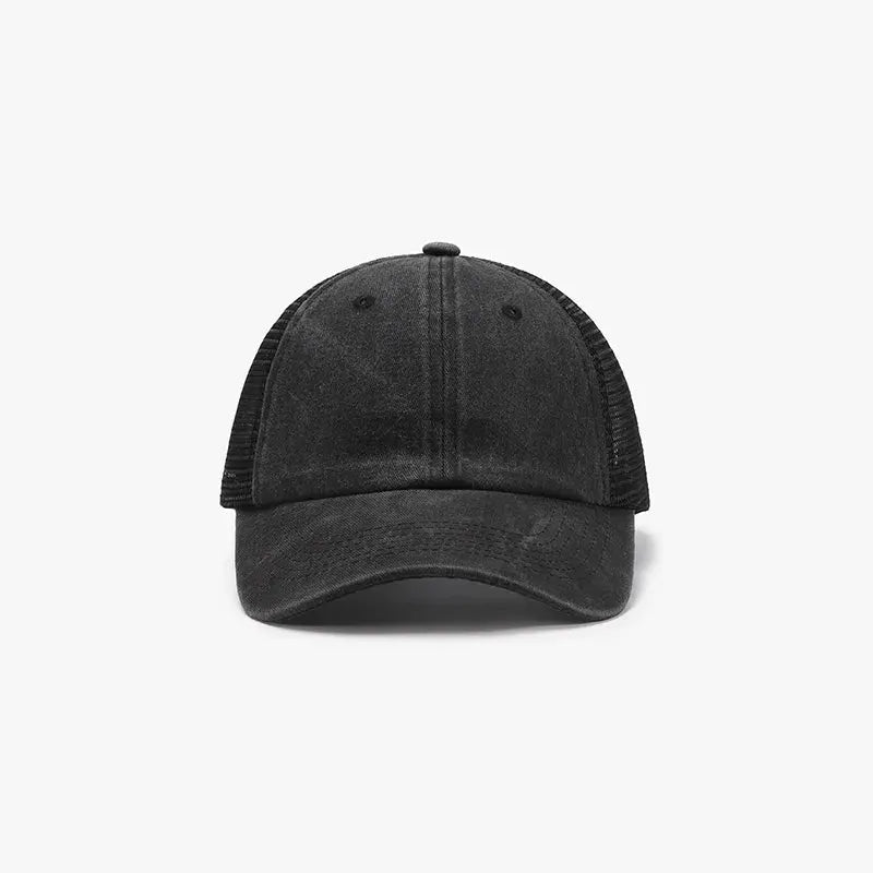 Breathable Mesh Adjustable Baseball Cap by Partner Label