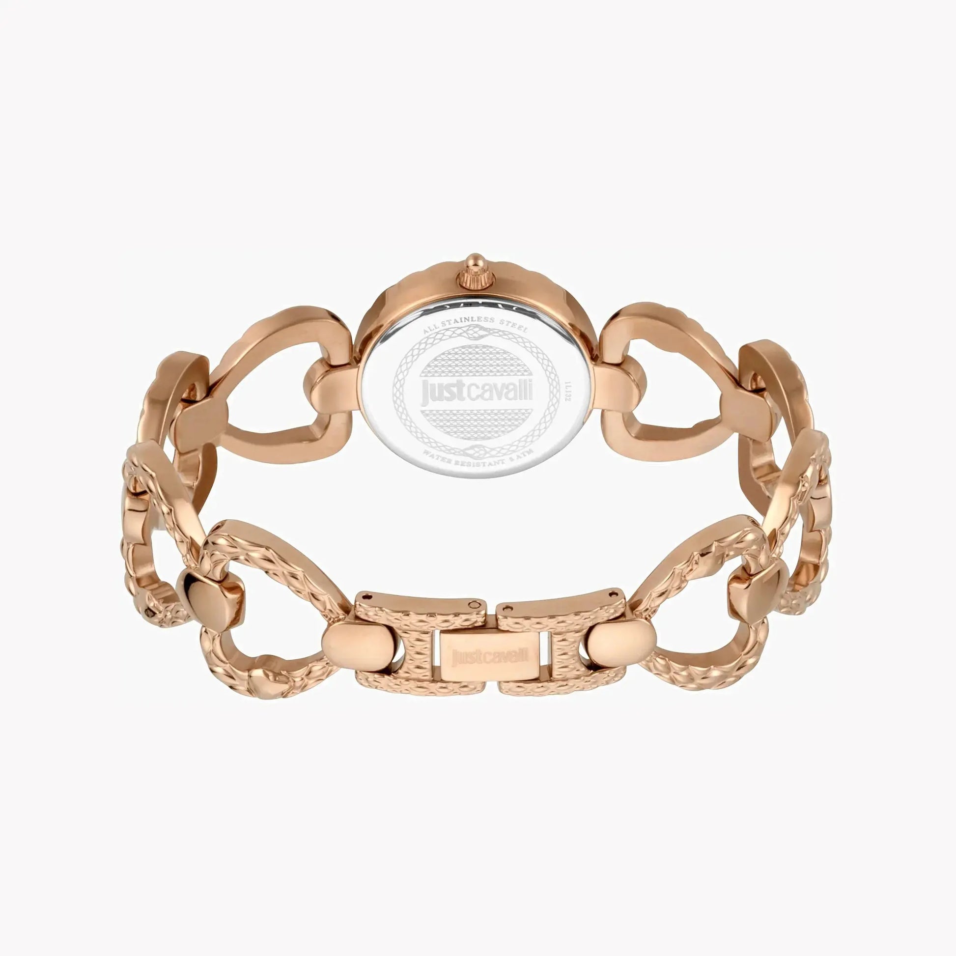 Just Cavalli Women's Rose Gold Watch, Silver Dial | Jc1l132m0085 by JUST CAVALLI