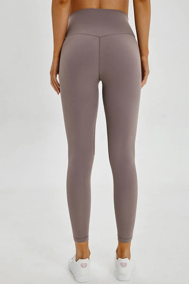 Millennia Wide Seamless Band Waist Sports Leggings by Millennia