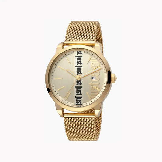 Just Cavalli Men's Gold Watch, Champagne Dial | Jc1g141m0075 by JUST CAVALLI
