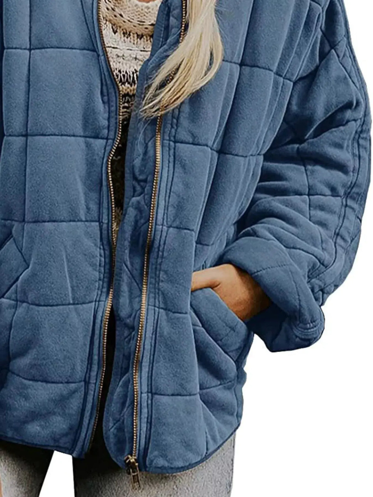 Quilted Zip Up Outerwear | Partner Labels Selection by Partner Label