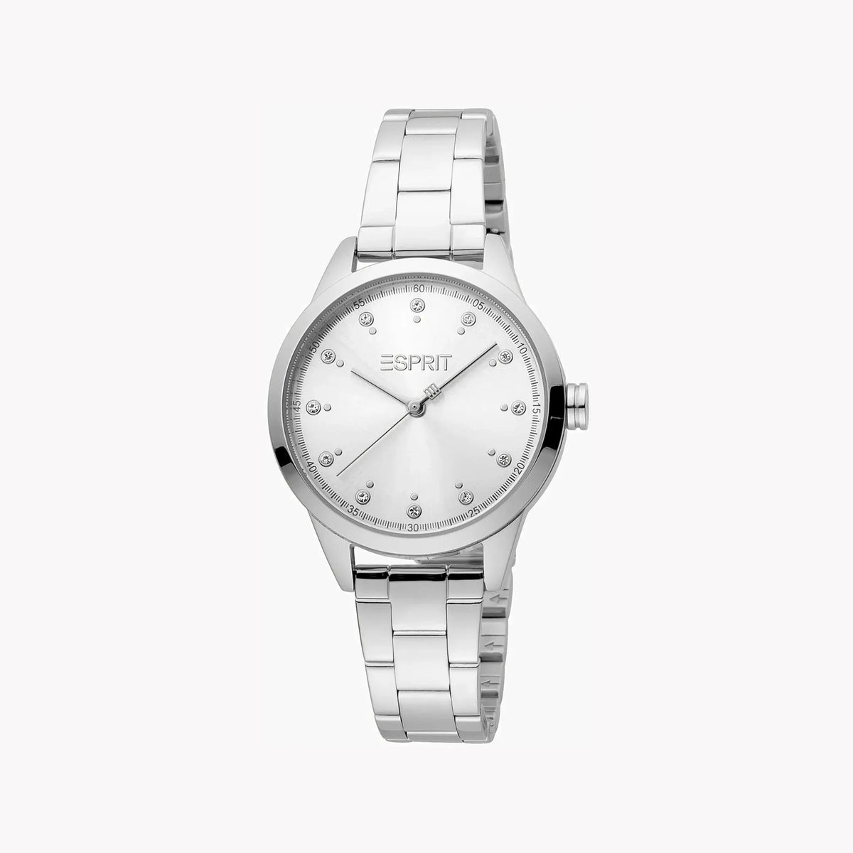 Esprit Women's Silver Stainless Steel Watch, Silver Dial | Es1l178m0025 by ESPRIT