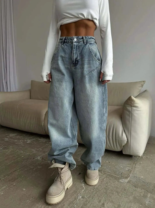Wide Leg Jeans by Partner Label