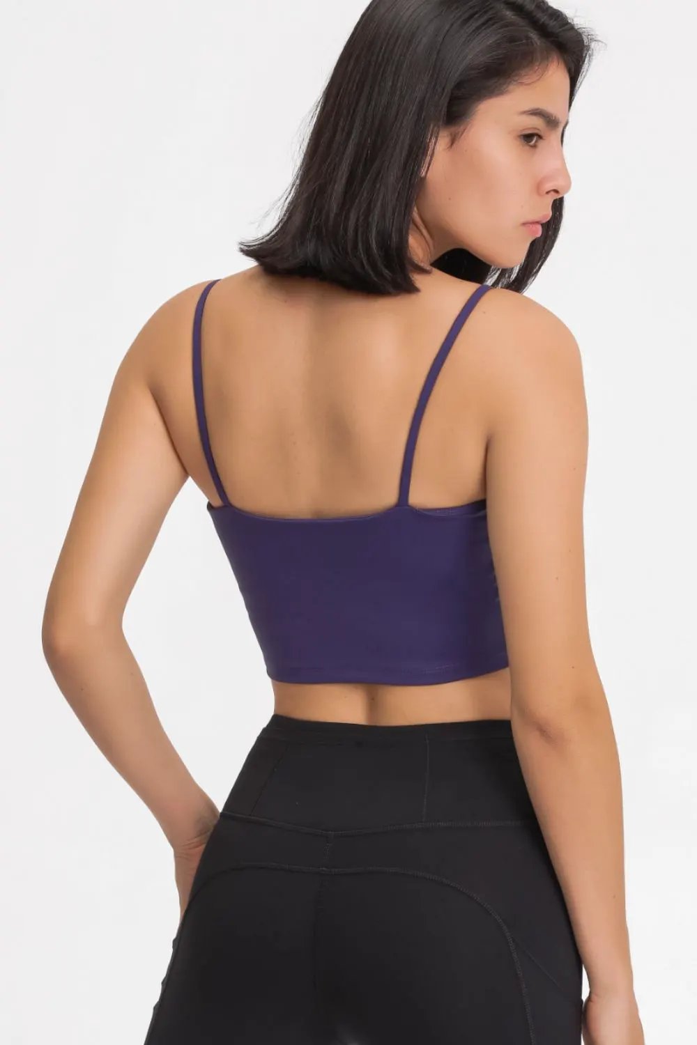 Millennia Feel Like Skin Scoop Neck Sports Cami by Millennia