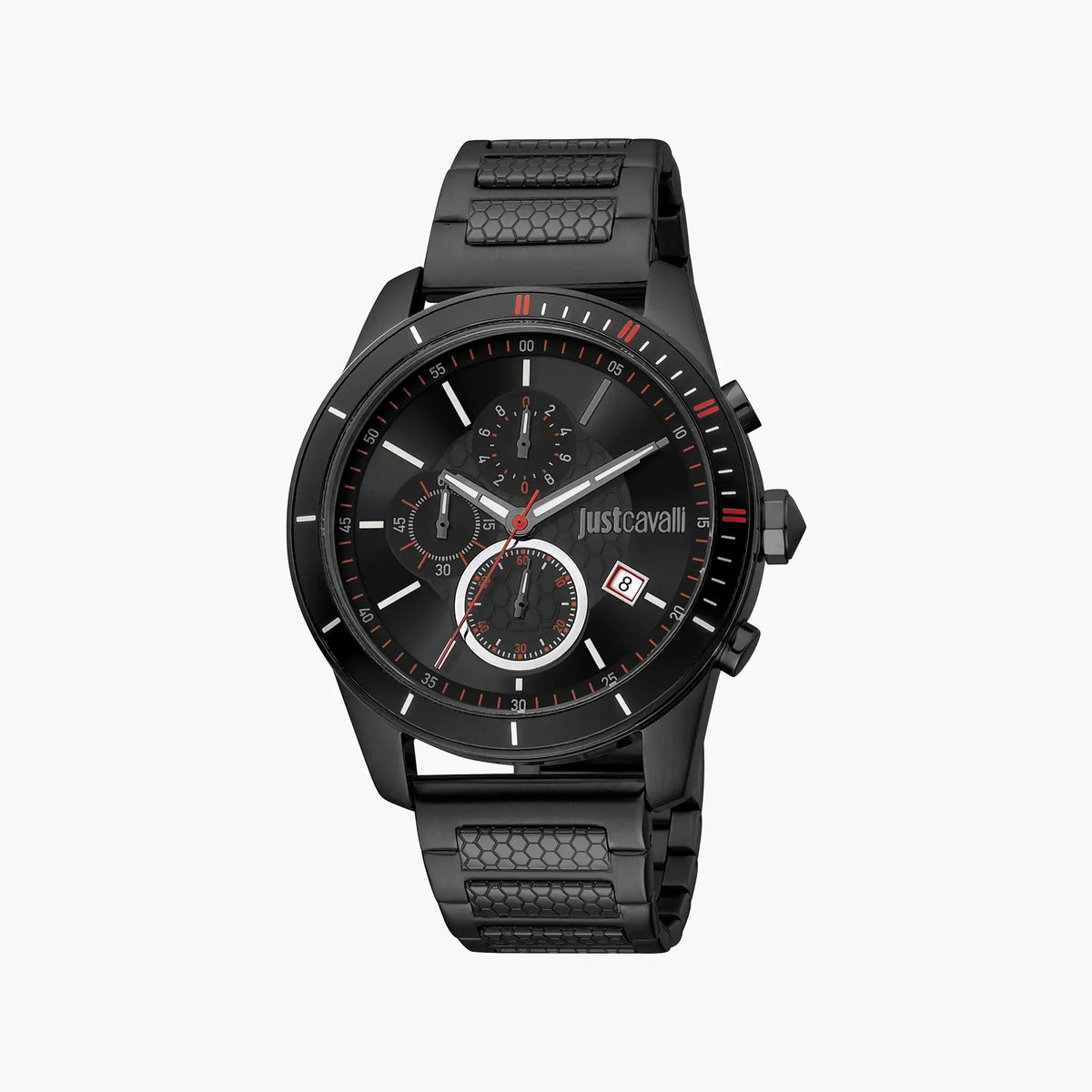 Just Cavalli Men's Black Stainless Steel Watch, Black Dial | Jc1g166m0065 by JUST CAVALLI