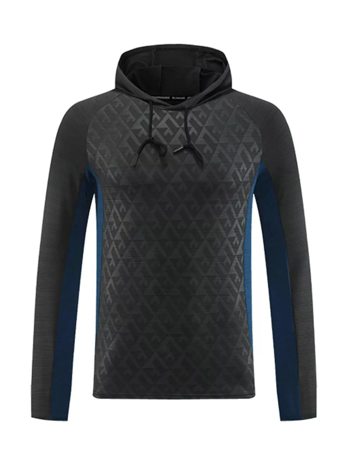 Men's Plus Size Raglan Sleeve Athletic Fit Hoodie by Trendsi