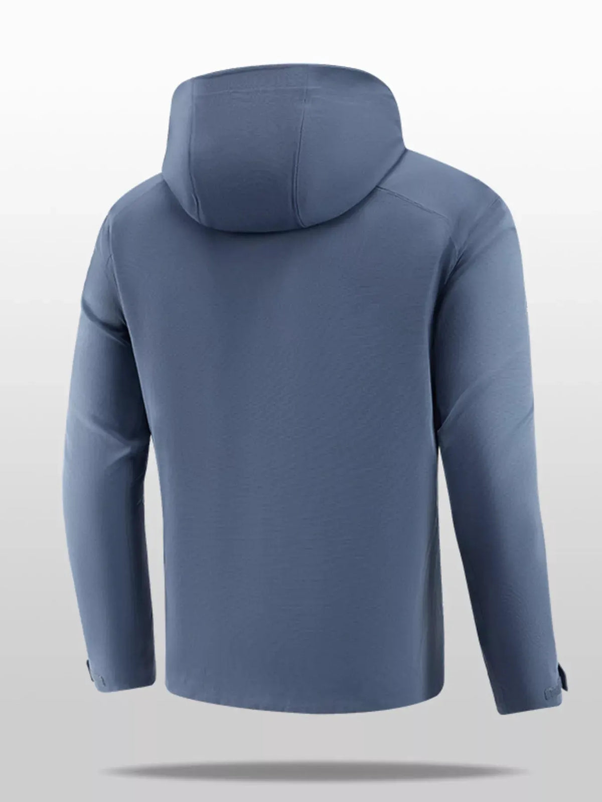 Men's Plus Size Lightweight Hooded Zip Up Jacket by Partner Label