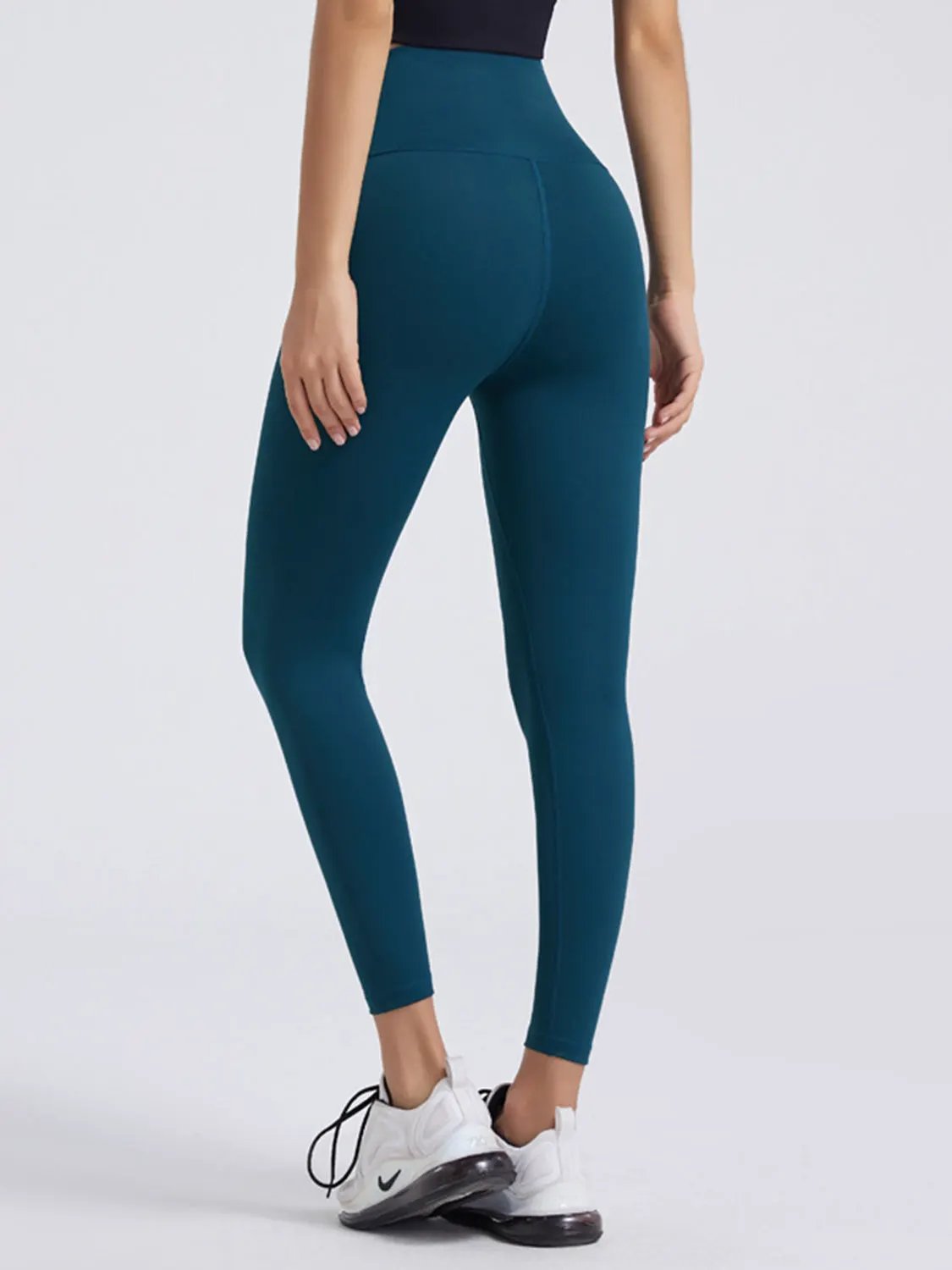 Wide Waistband Sports Leggings by Partner Label