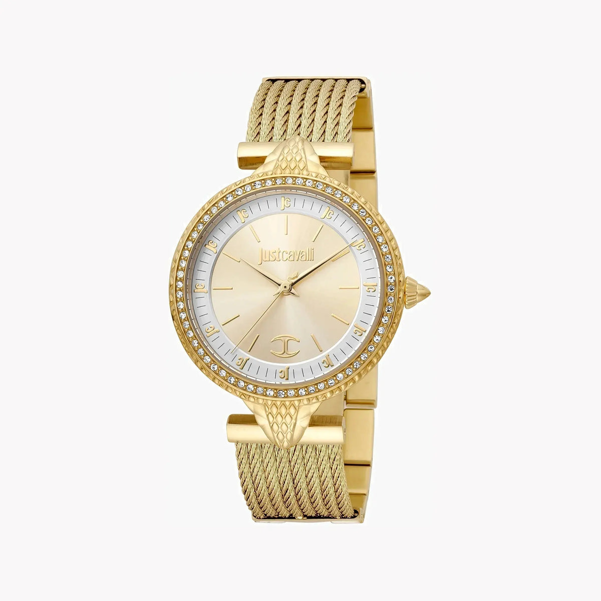 Just Cavalli Women's Gold Watch, Champagne Dial | Jc1l169m0025 by JUST CAVALLI
