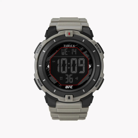 Timex Men's Resin Watch, Black/Tan | Ufc Rumble Digital by TIMEX