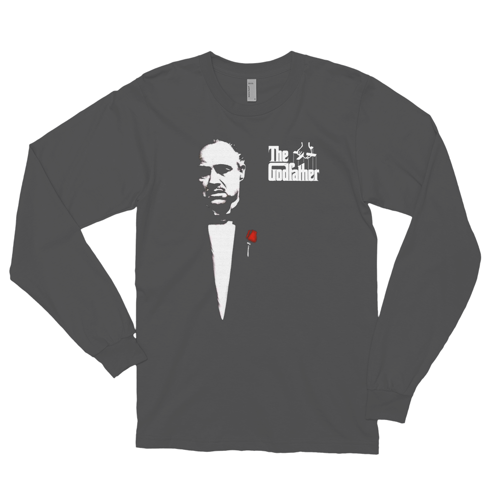The Godfather 1972 Movie Don Corleone Long Sleeve Shirt by Art-O-Rama Shop