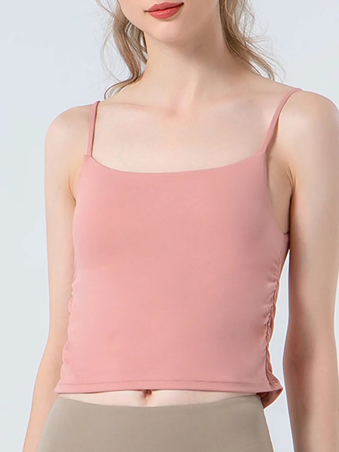 Ruched Sports Cami by Partner Label