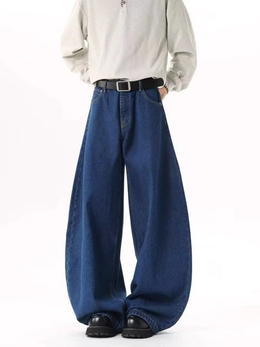 Men's Full Size Wide Leg Jeans Plus Size by Partner Label