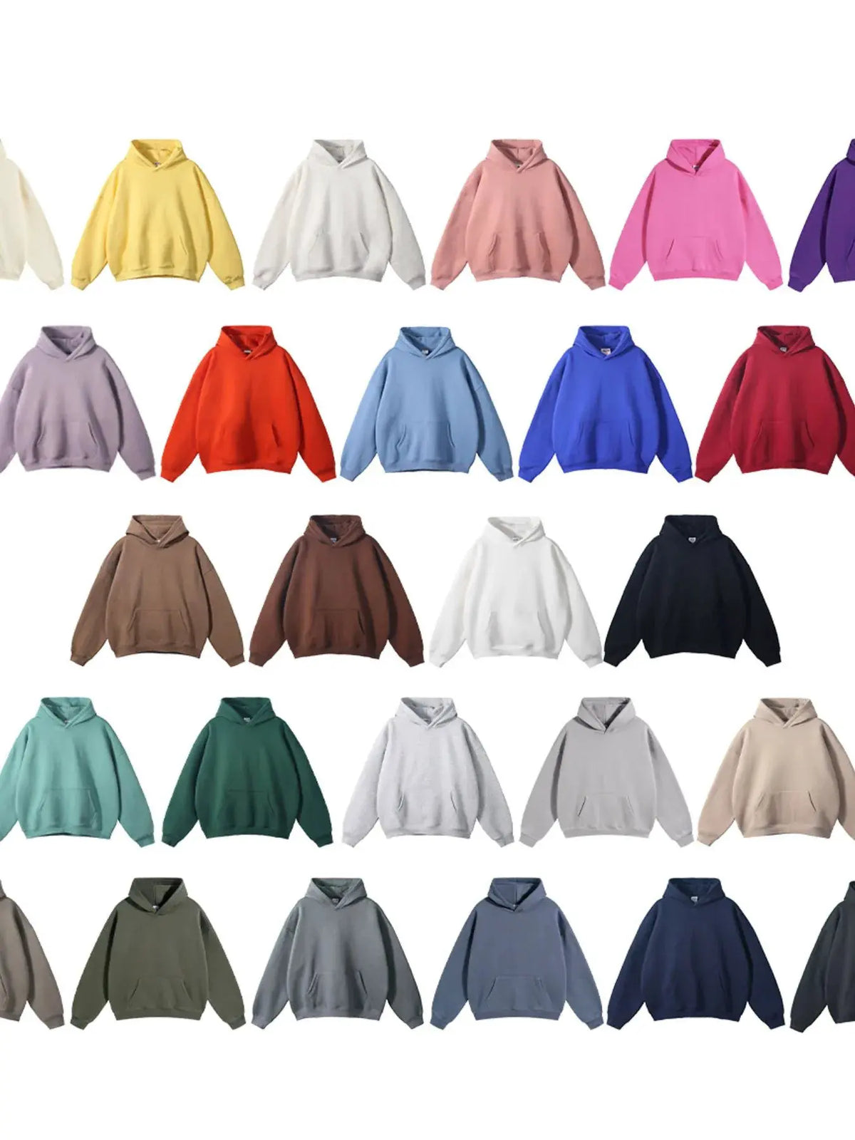 Men's Oversized Pocketed Long Sleeve Hoodie by Partner Label