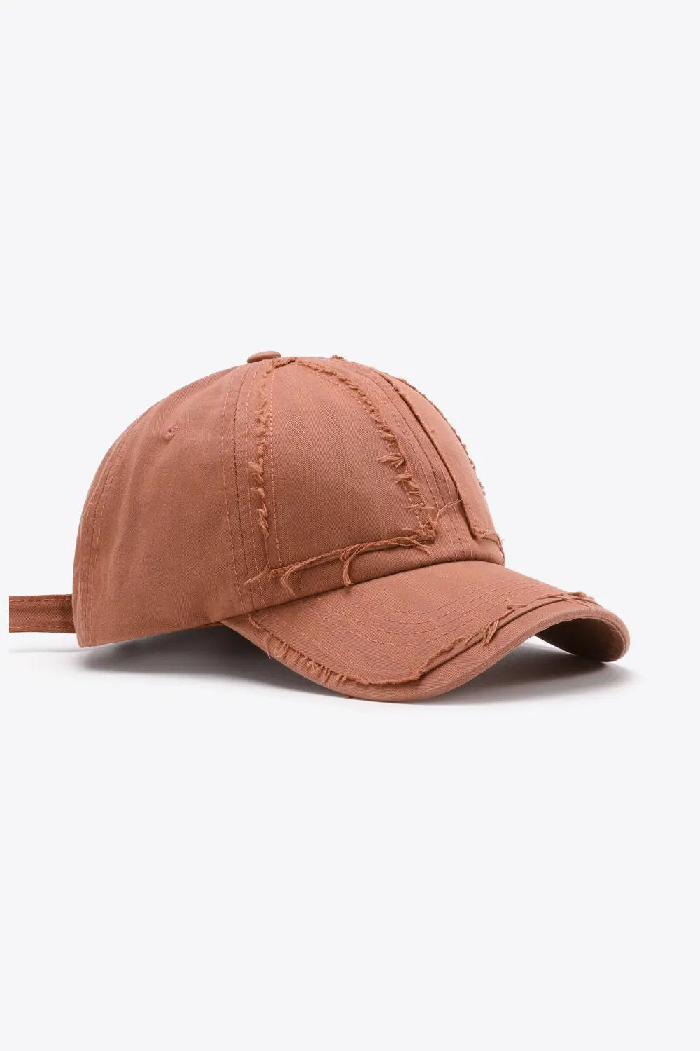 Distressed Adjustable Baseball Cap by Partner Label