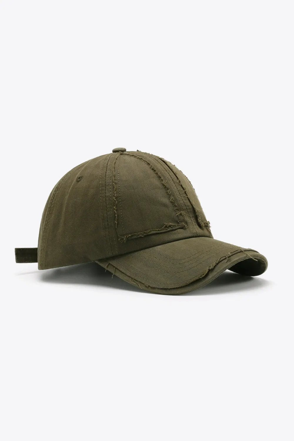 Distressed Adjustable Baseball Cap by Partner Label