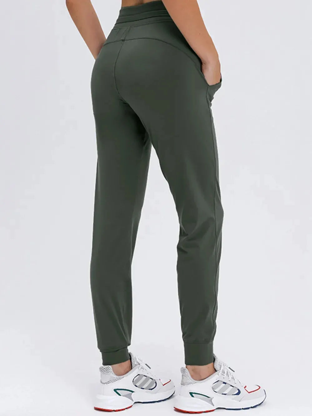 Millennia Double Take Tied Joggers with Pockets by Double Take