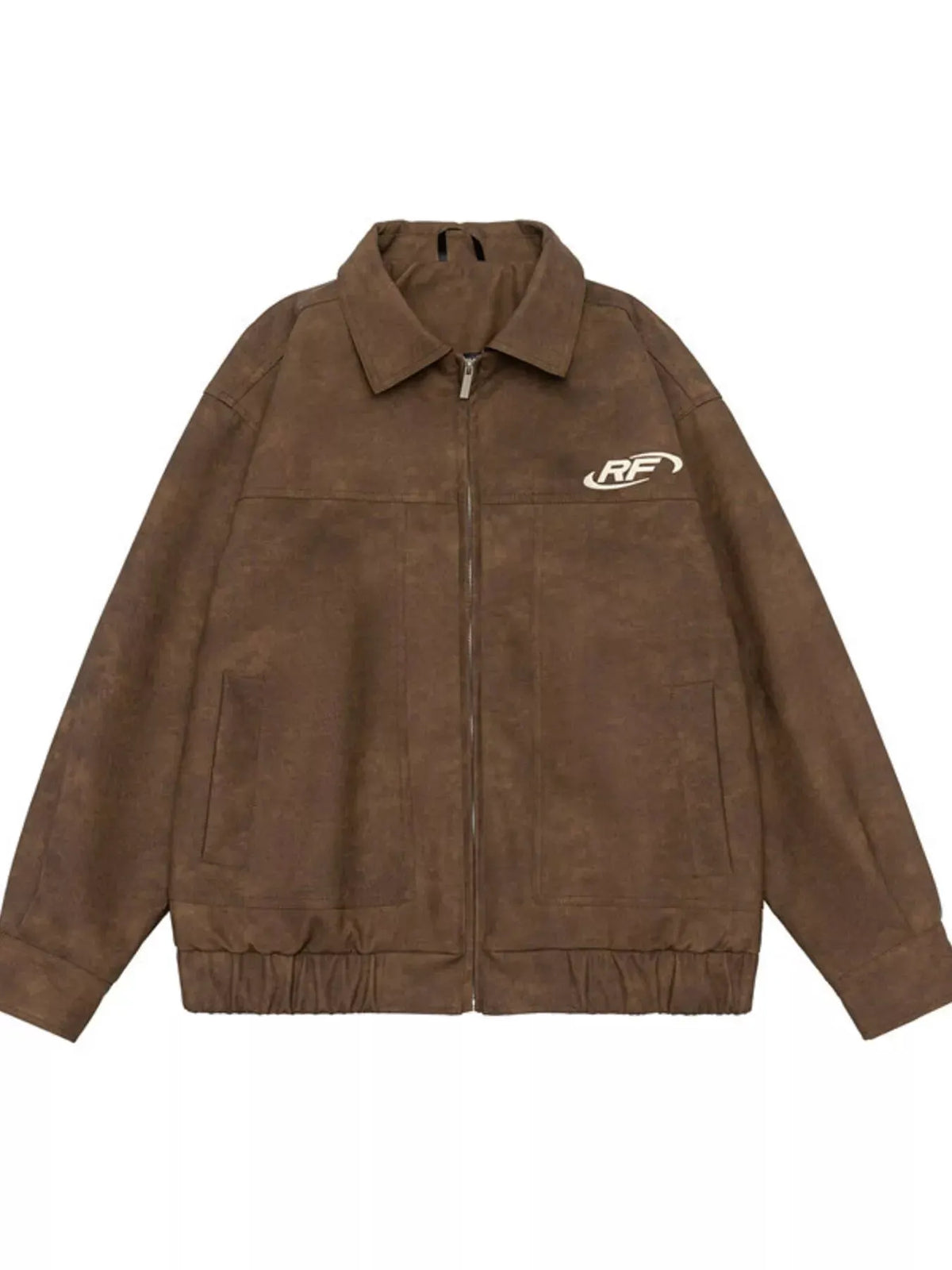 Men's Plus Size Wash Zip-Up Jacket by Partner Label