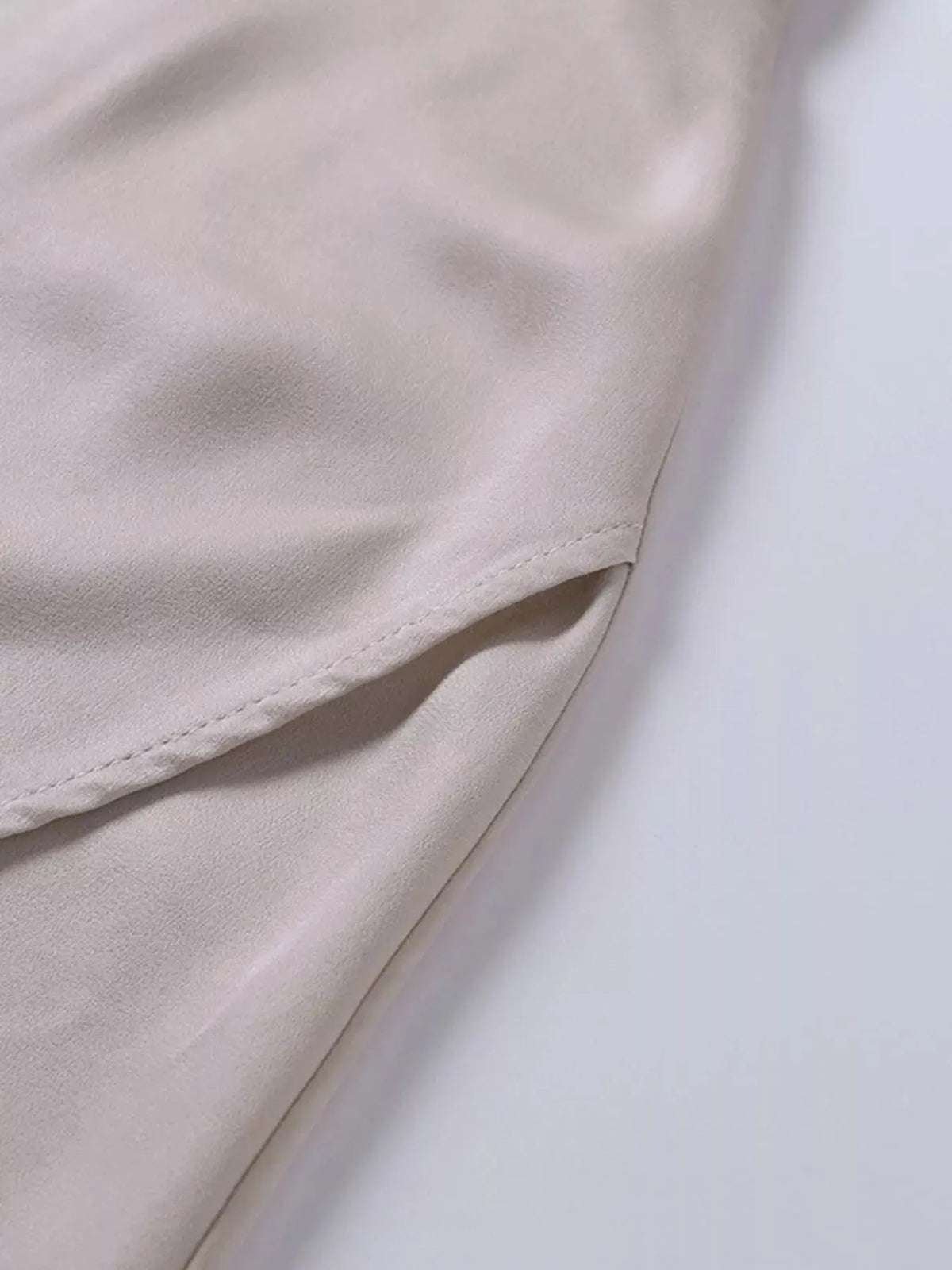 Ruched Slit Spaghetti Strap Dress by Partner Label