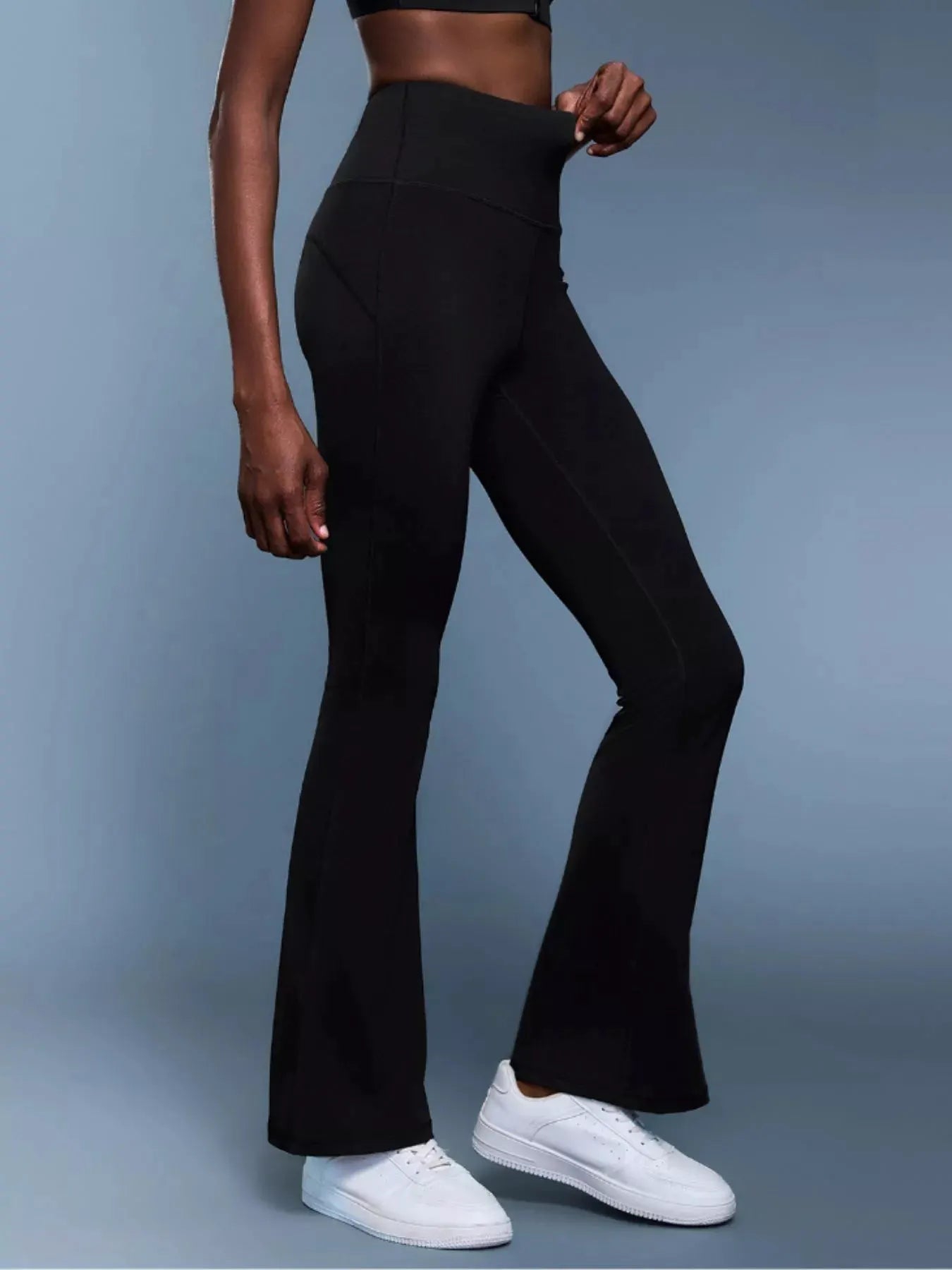 High-Waisted Flare Active Pants by Partner Label