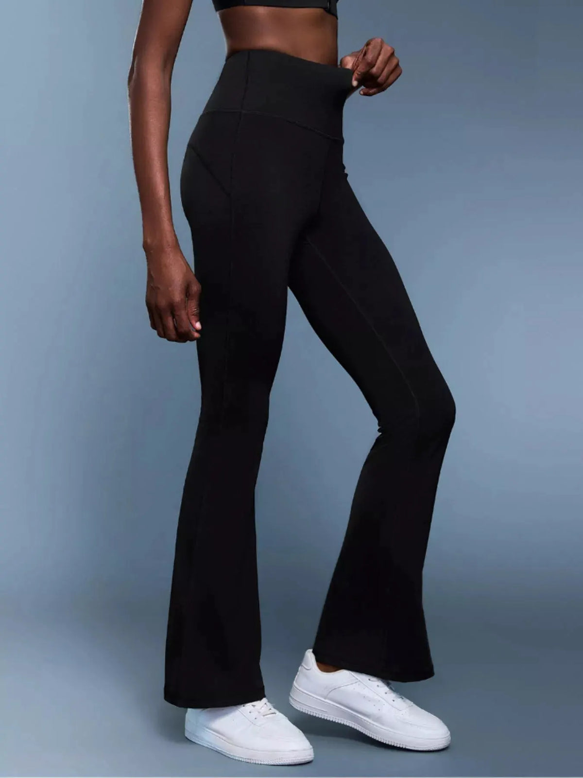 High-Waisted Flare Active Pants by Partner Label