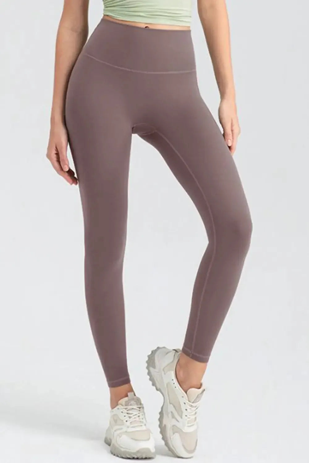 Wide Waistband High Waist Sport Leggings by Partner Label