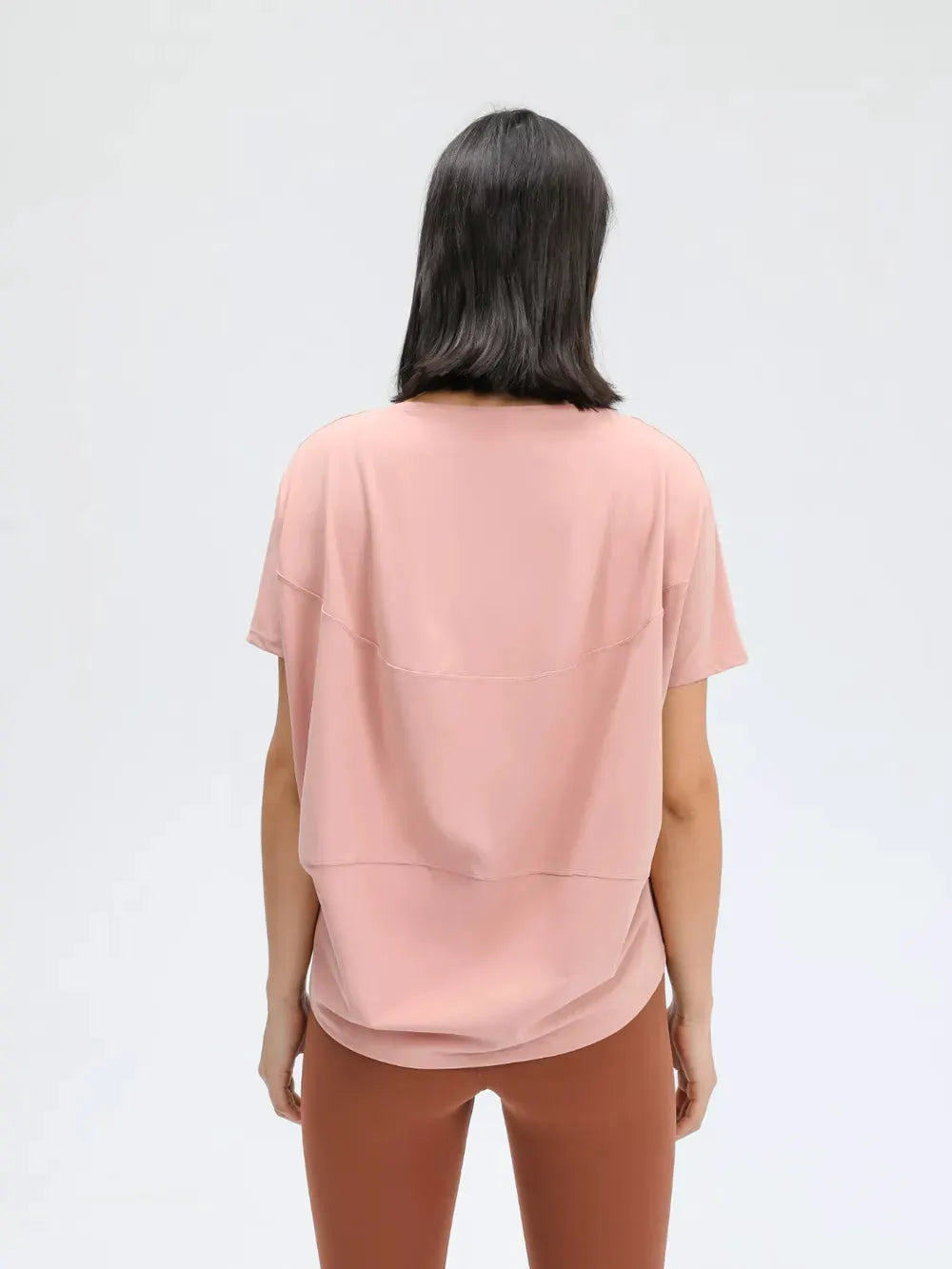 Millennia Round Neck Short Sleeve Active T-Shirt by Millennia