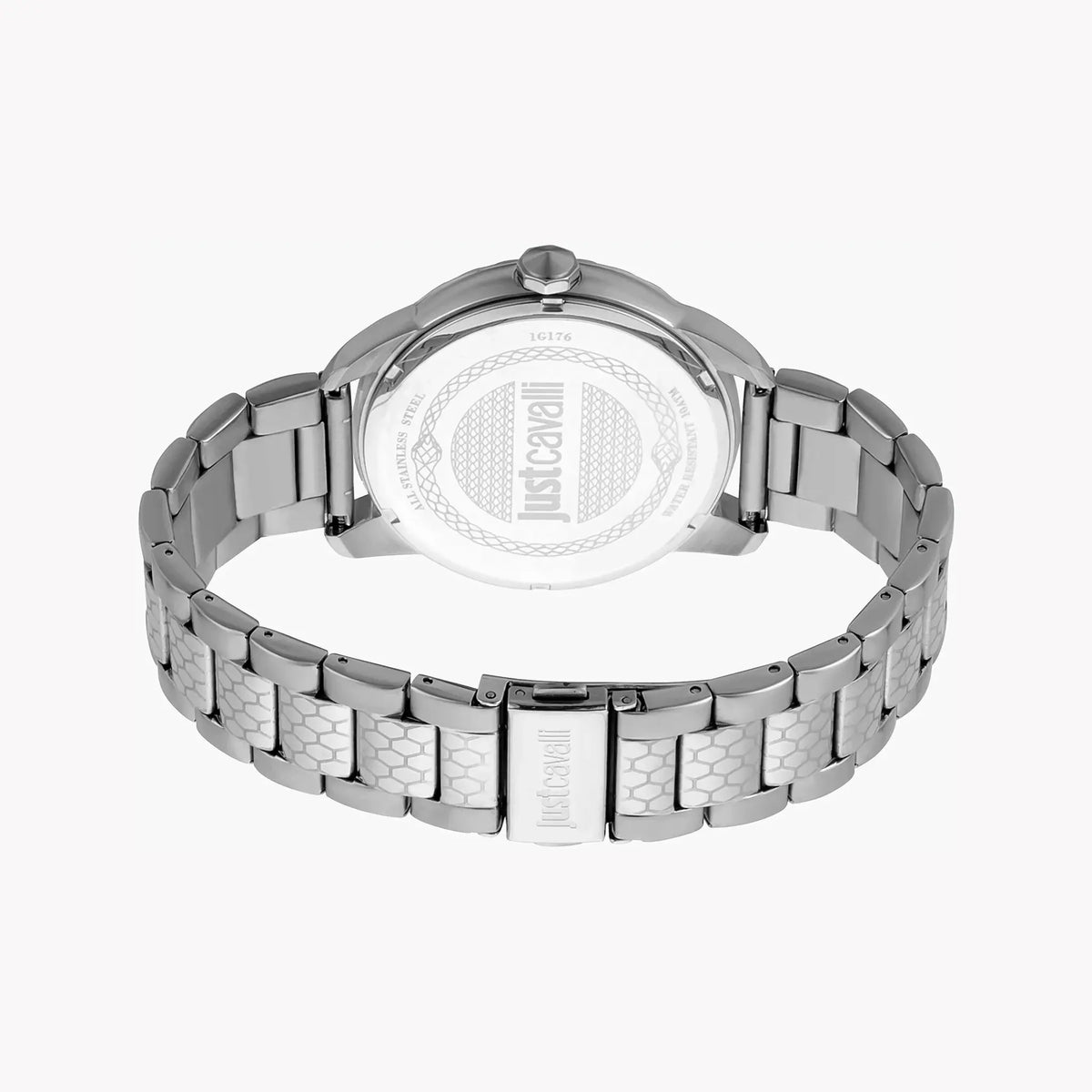 Just Cavalli Men's Silver Watch, Silver Dial | Jc1g176m0045 by JUST CAVALLI