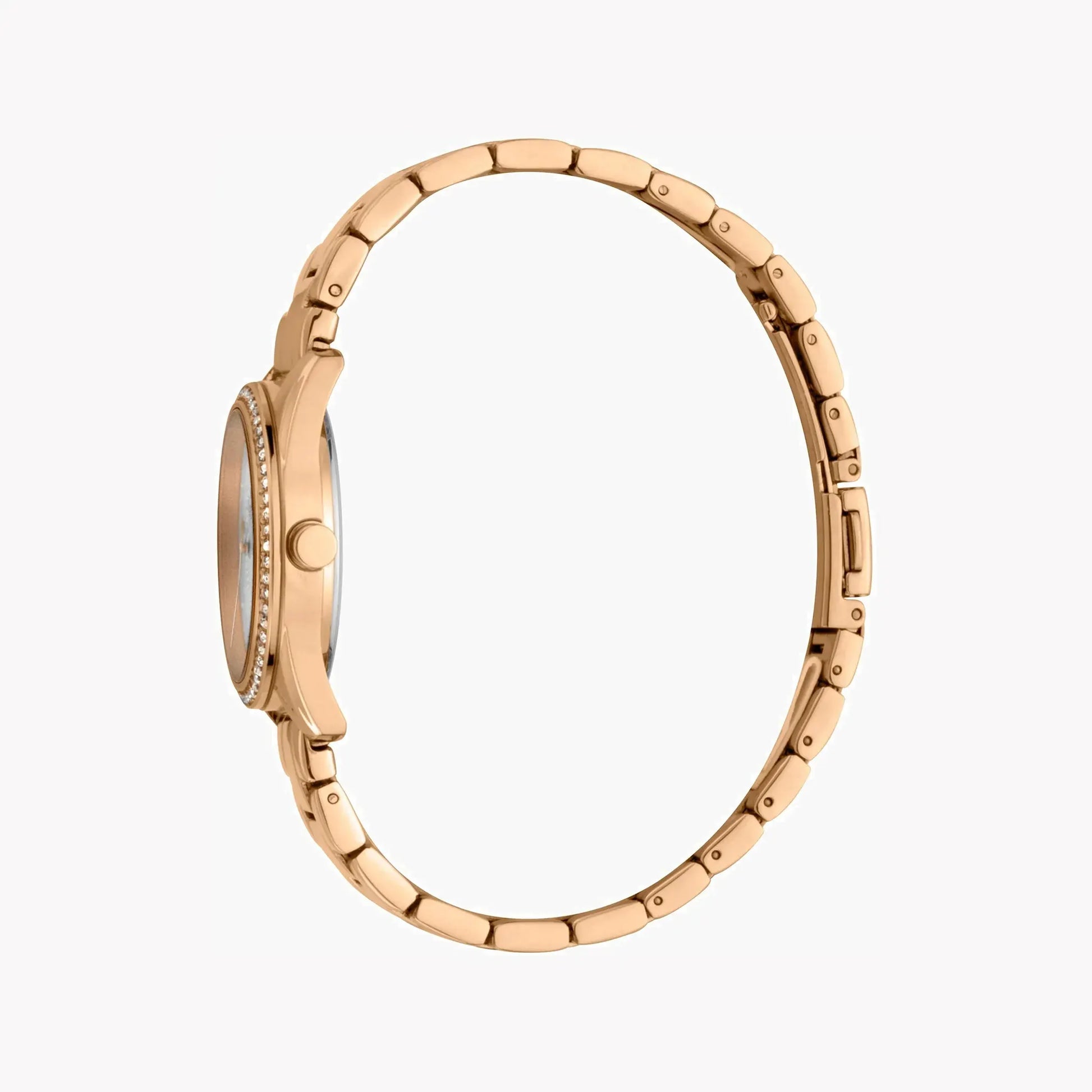 Esprit Women's Rose Gold Stainless Steel Watch, Silver Dial | Es1l085m0015 by ESPRIT
