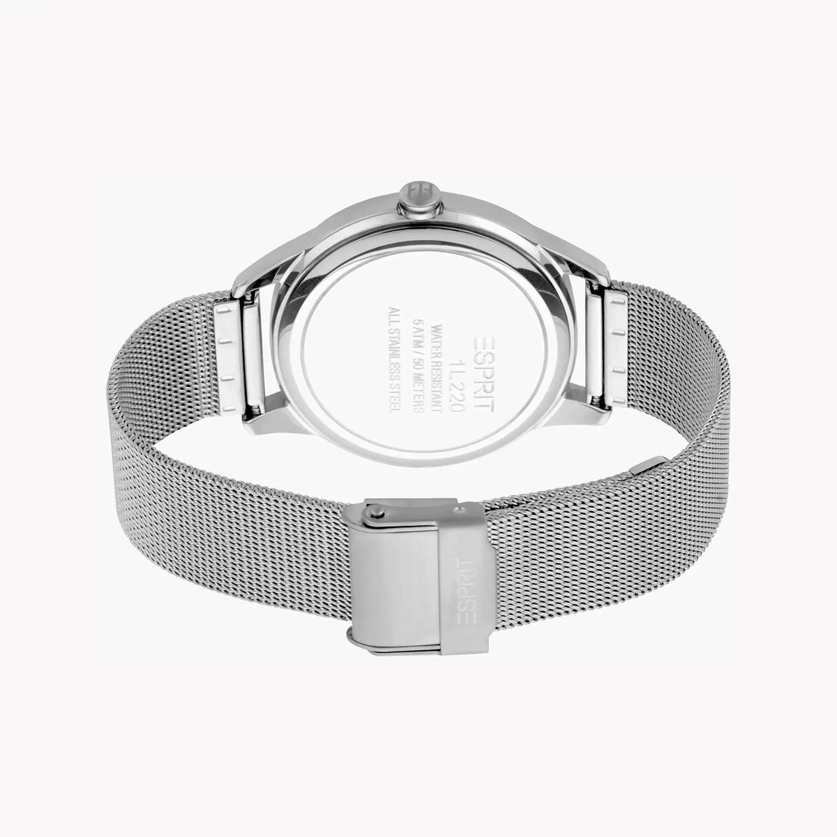 Esprit Women's Silver Stainless Steel Watch, Silver Dial | Es1l202m0045 by ESPRIT