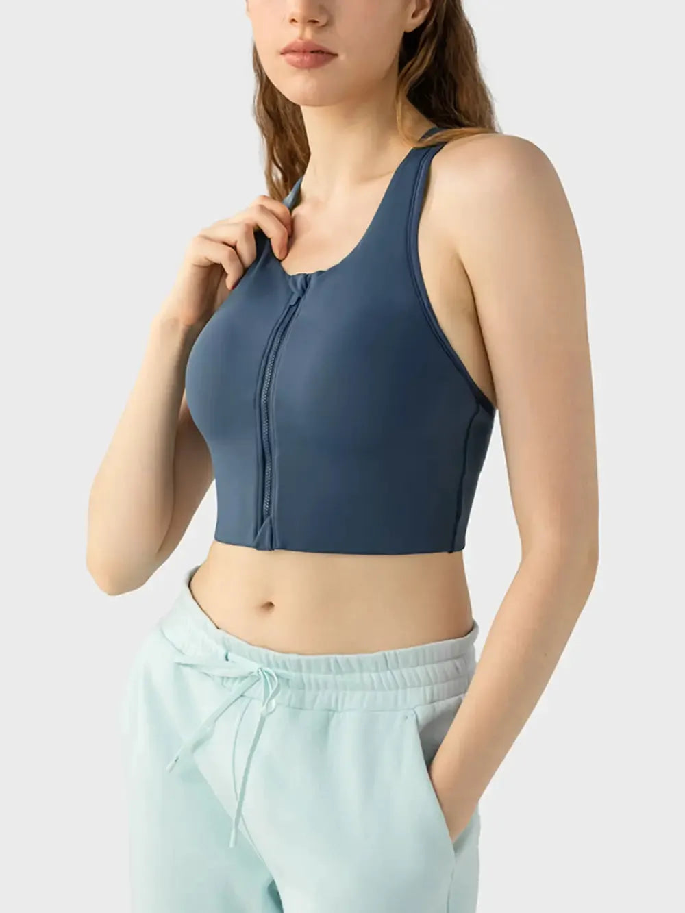 Millennia Wide Strap Sport Bra by Millennia