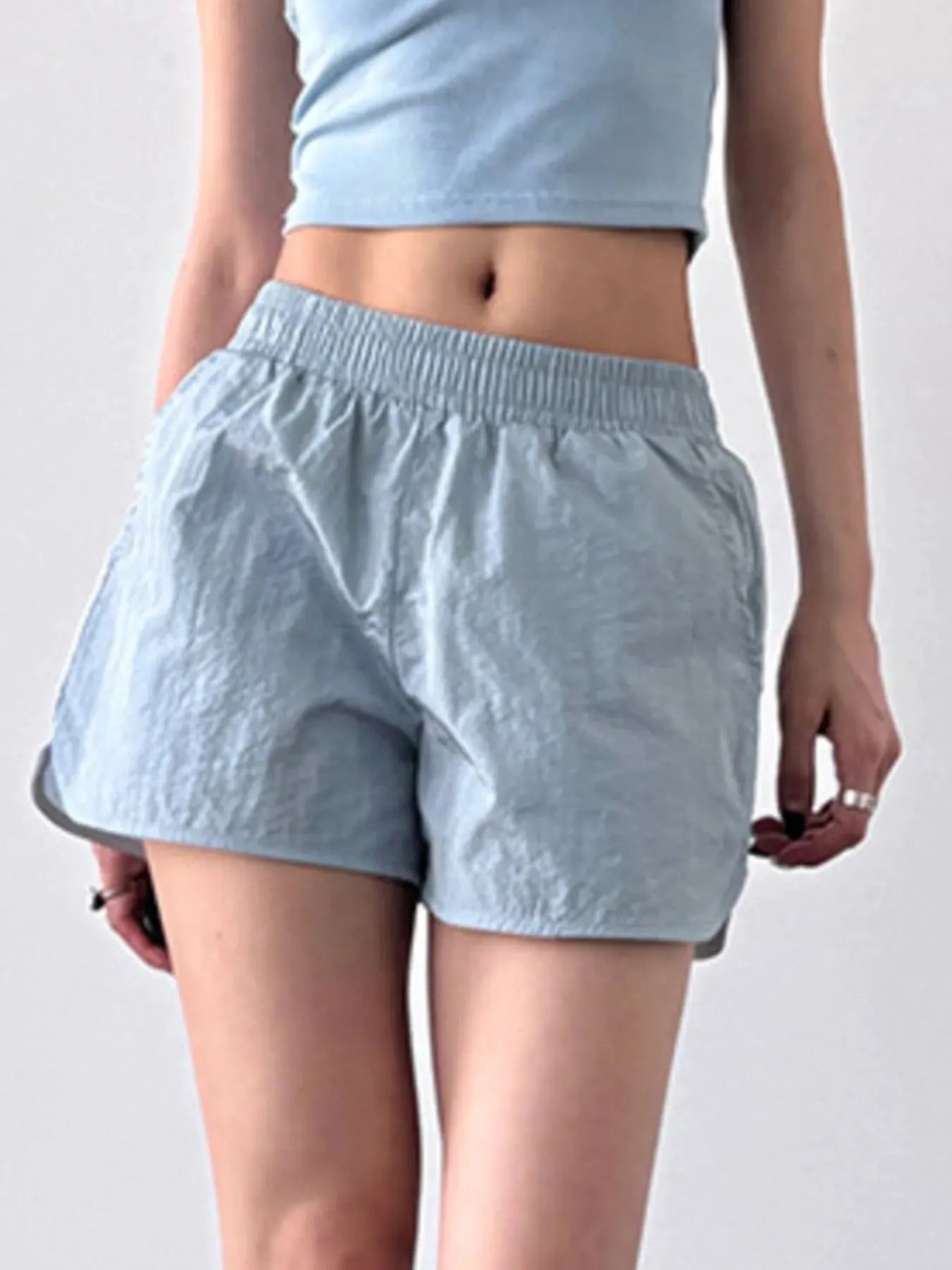 Elastic Waist Active Shorts by Partner Label