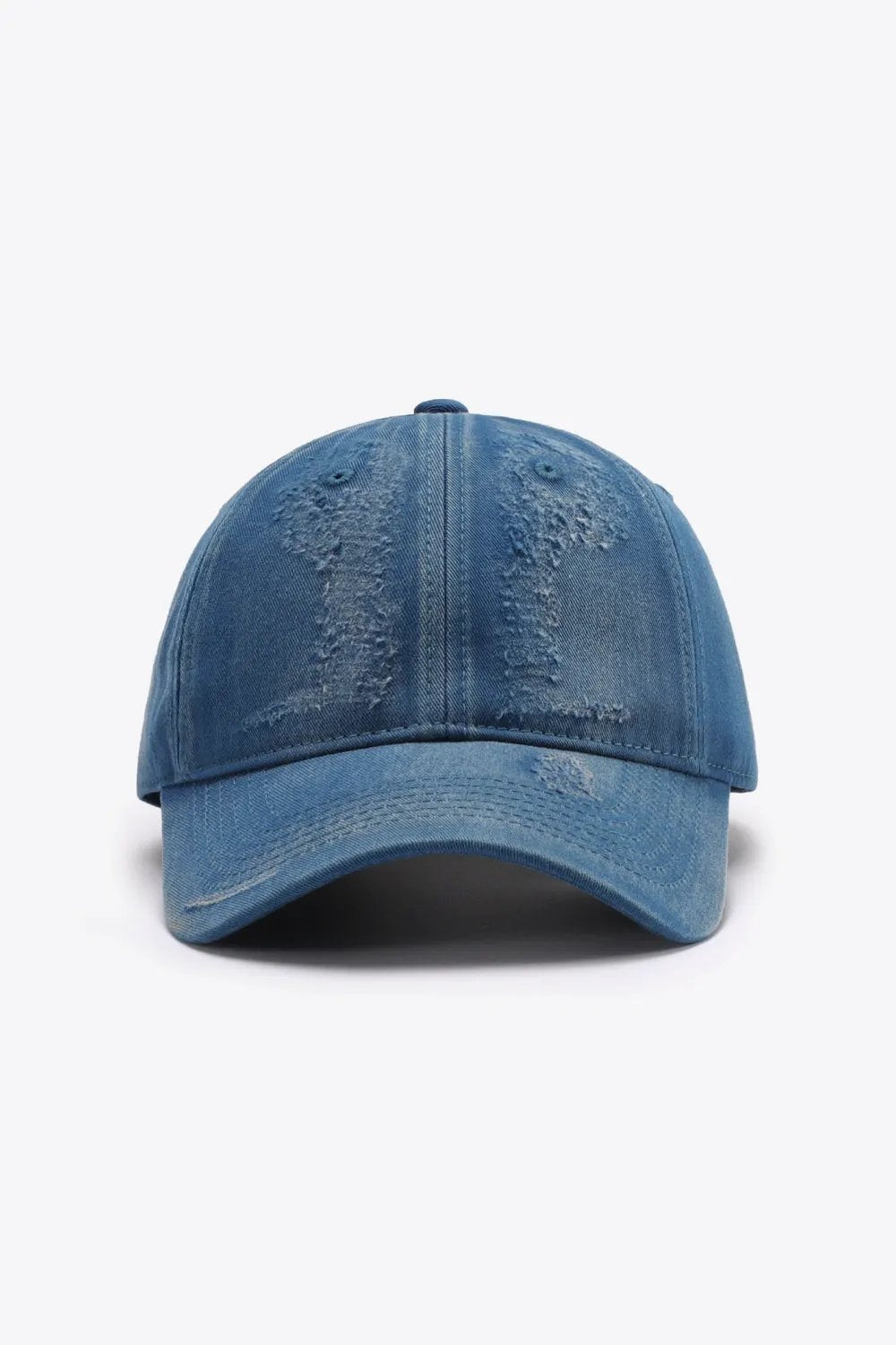 Distressed Adjustable Baseball Cap by Partner Label