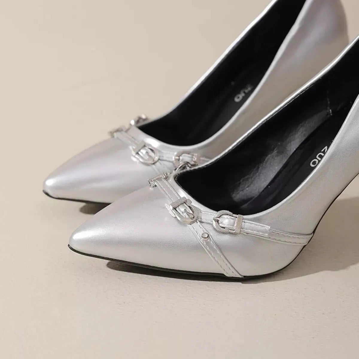 Point Toe High Heels Pumps by Partner Label