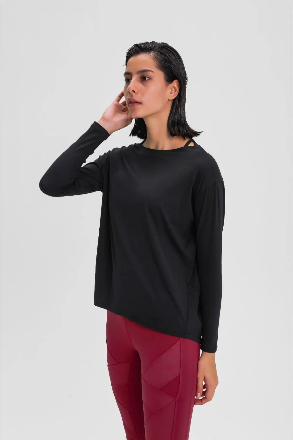 Millennia Loose Fit Active Top by Millennia