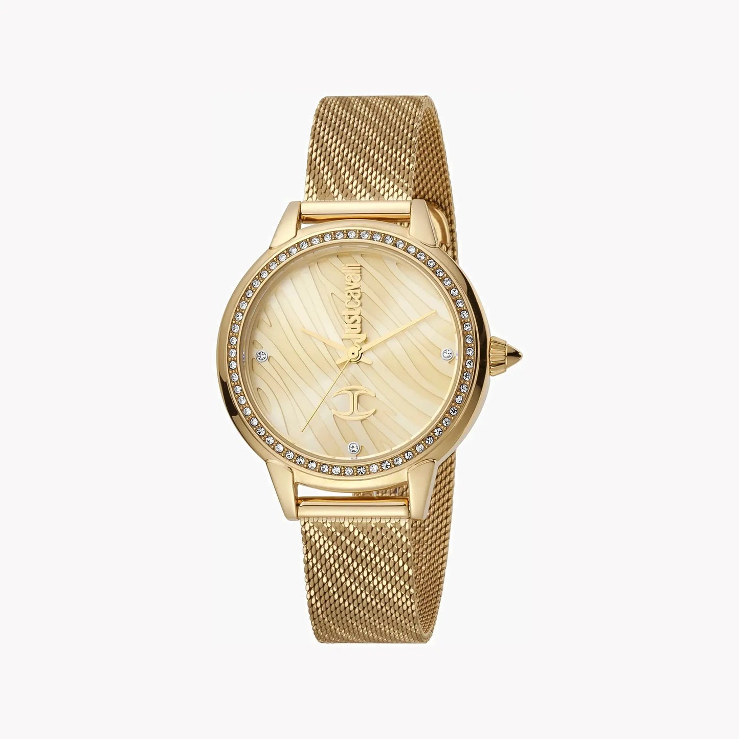 Just Cavalli Women's Gold Stainless Steel Watch, Champagne Dial | Jc1l146m0055 by JUST CAVALLI