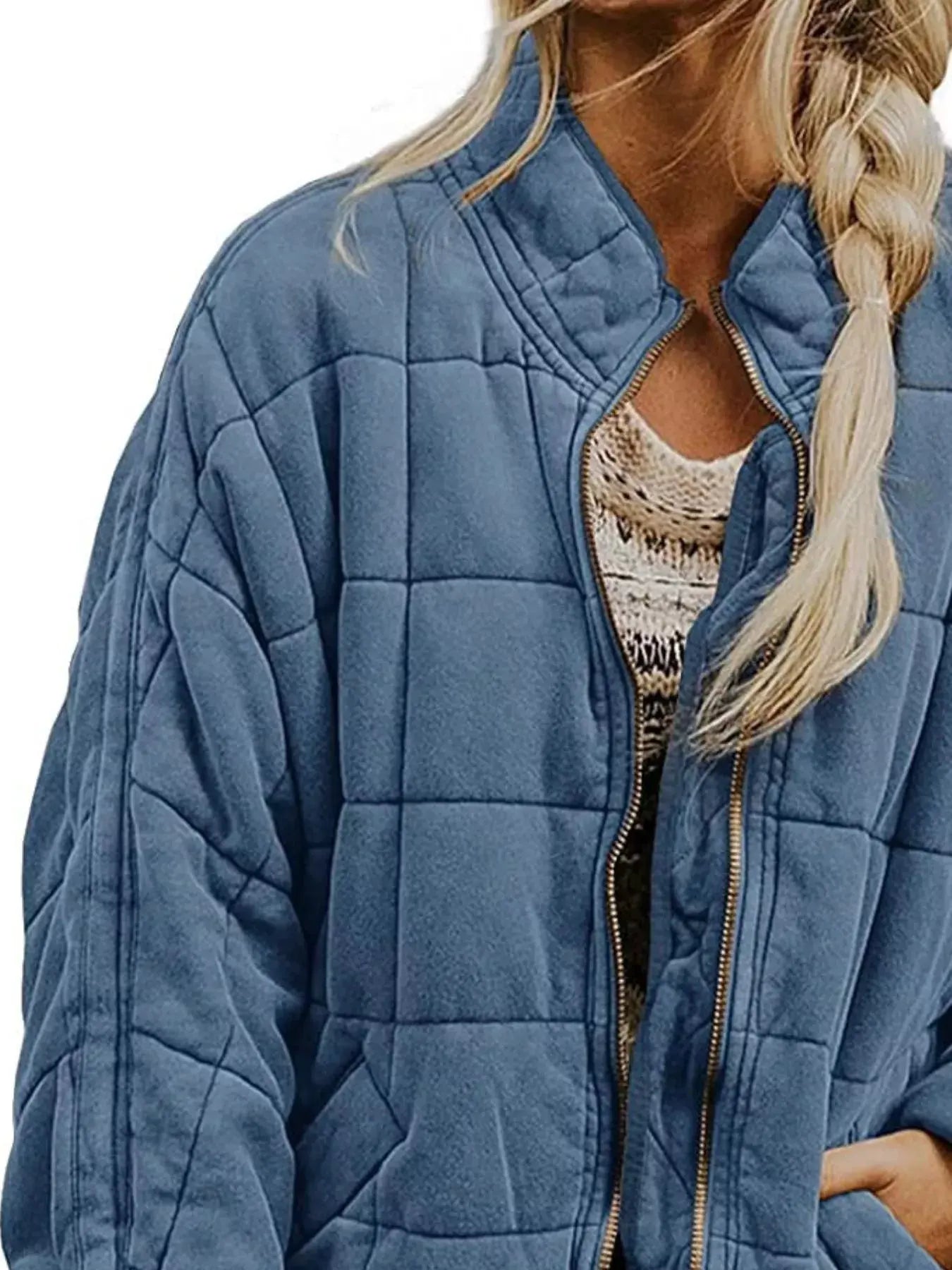 Quilted Zip Up Outerwear | Partner Labels Selection by Partner Label