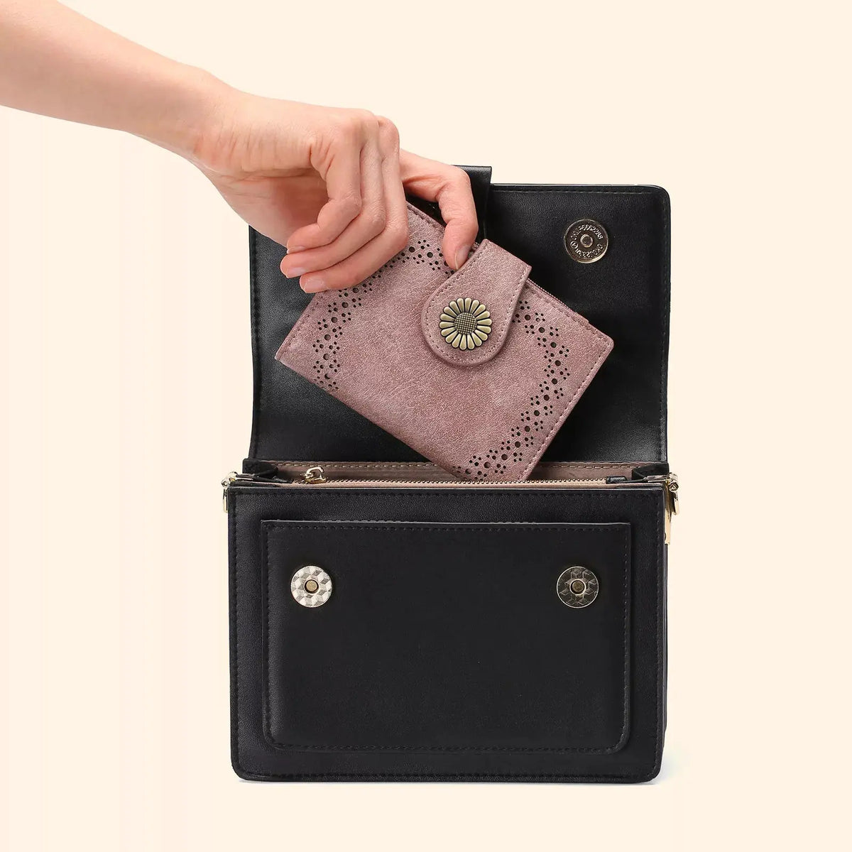 Leather Bifold Wallet by Partner Label