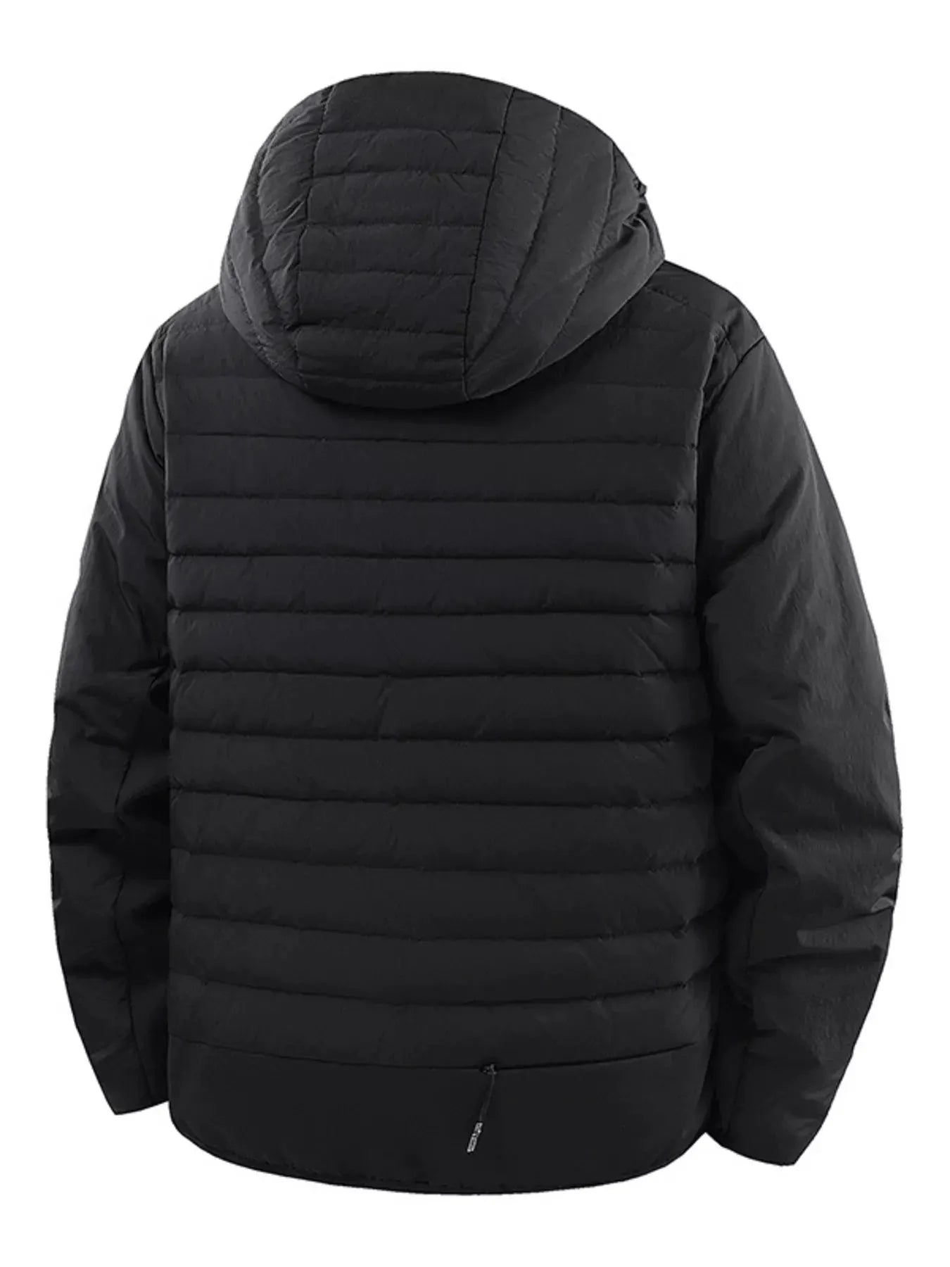 Men's Plus Size Lightweight Hooded Puffer Jacket by Partner Label