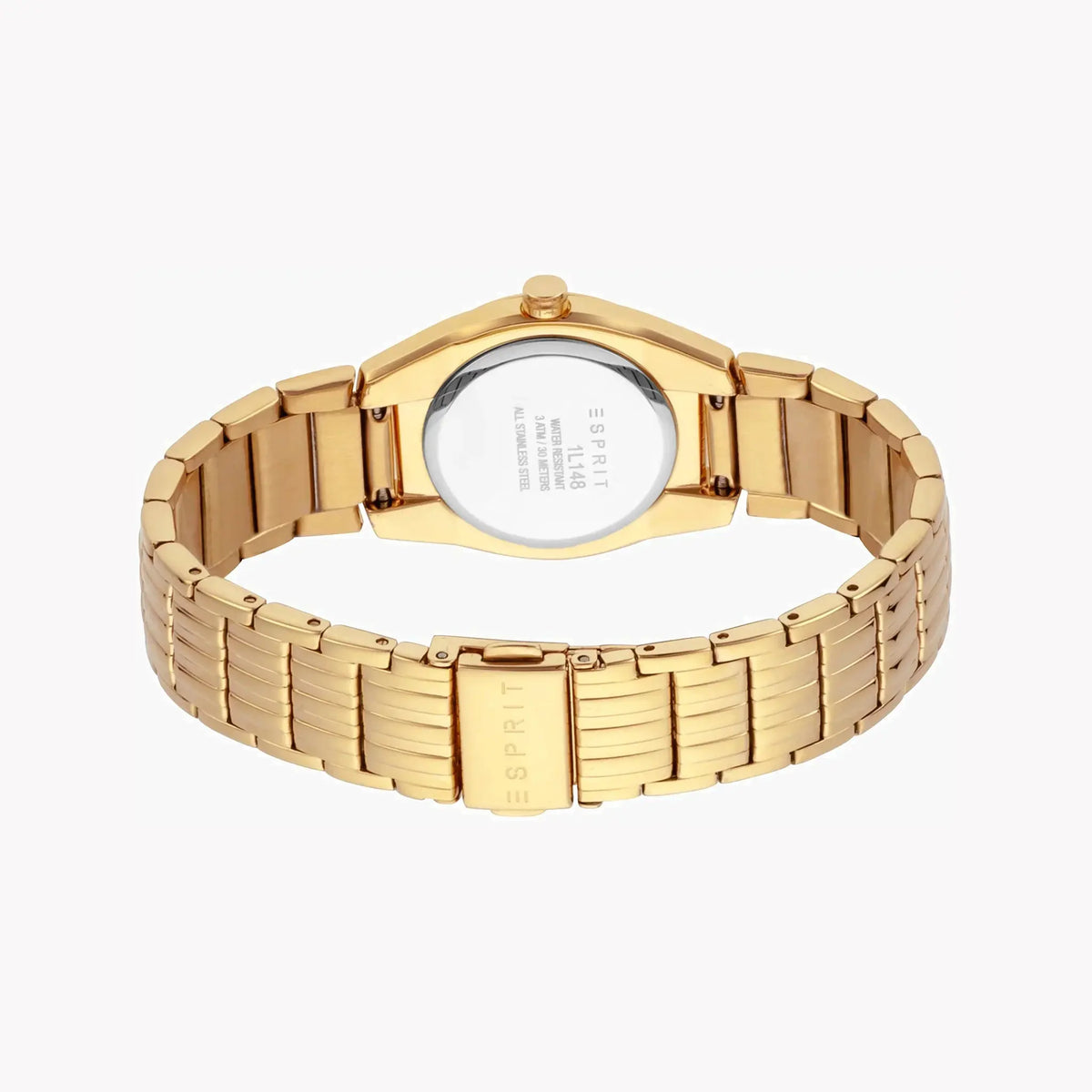 Esprit Women's Gold Stainless Steel Watch, Champagne Dial | ES1L148M0065 by ESPRIT