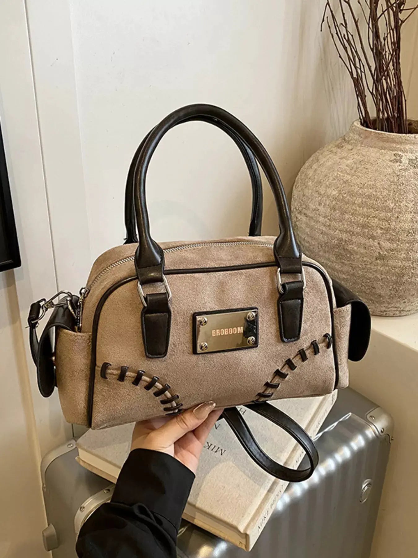Vintage Top Handle Crossbody Bag by Partner Label
