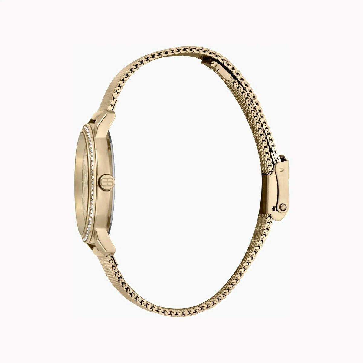 Esprit Women's Gold Stainless Steel Watch, Champagne Dial | Es1l083m0015 by ESPRIT