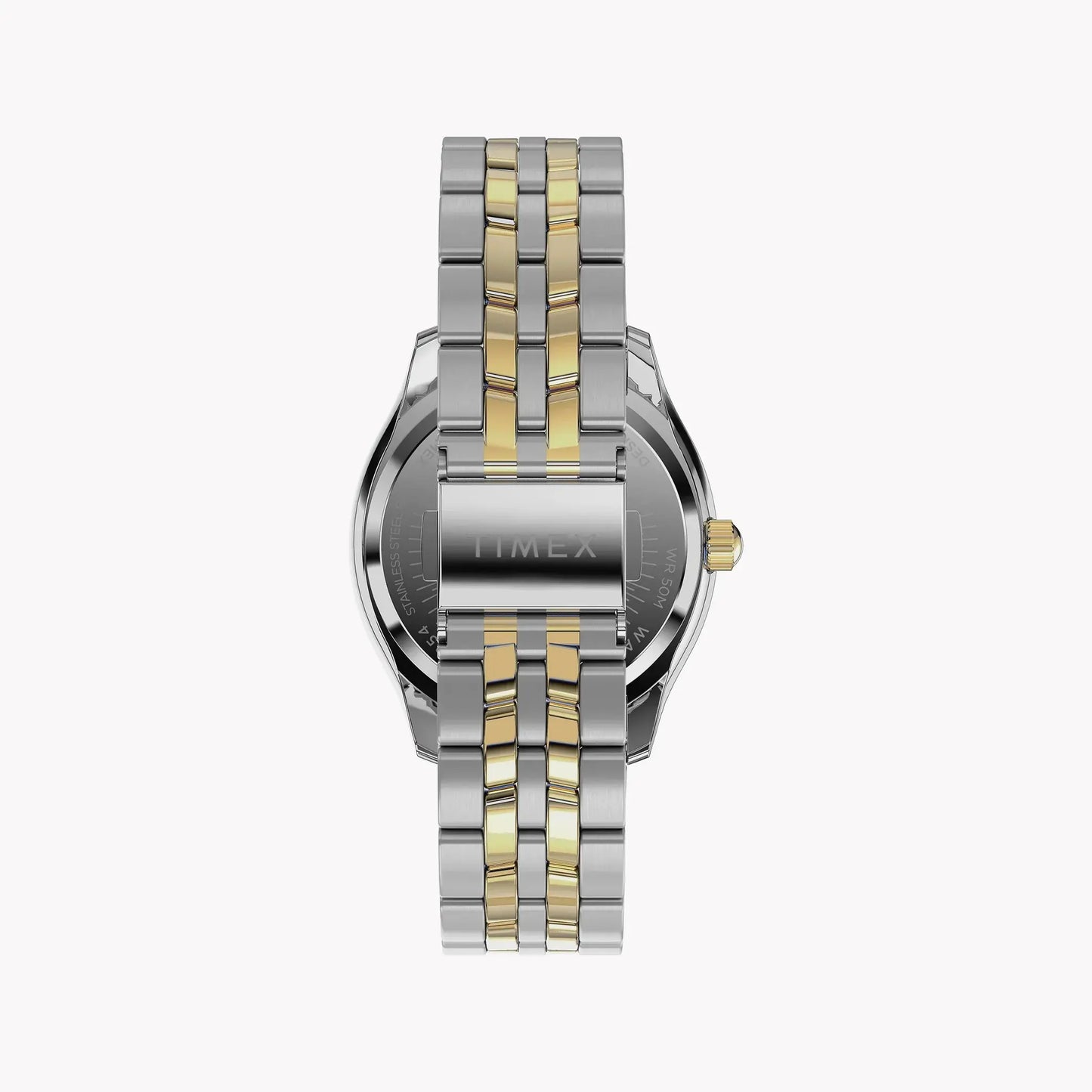 Timex Women's Two-Tone Watch, Silver Dial | Tw2w17900 by TIMEX