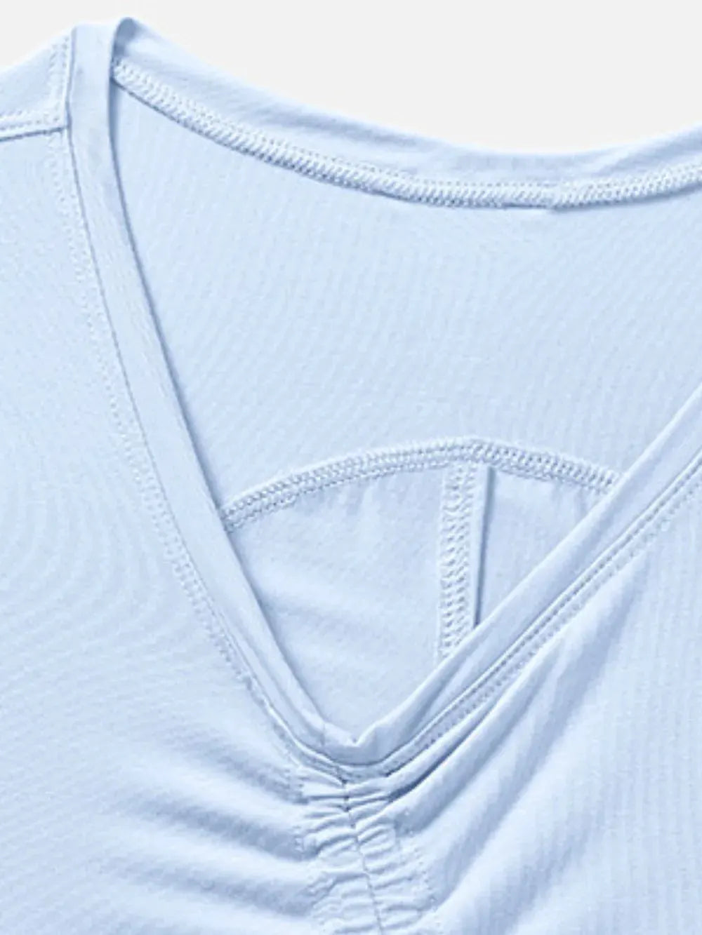 Millennia Drawstring Ruched Wide Strap Active Tank by Millennia