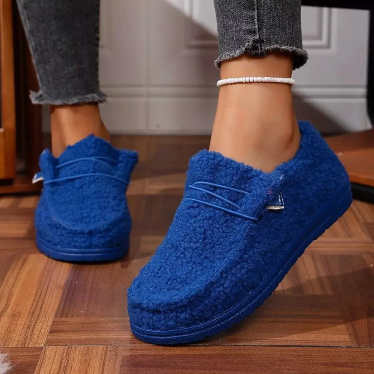 Round Toe Flats Slip-Ons by Partner Label