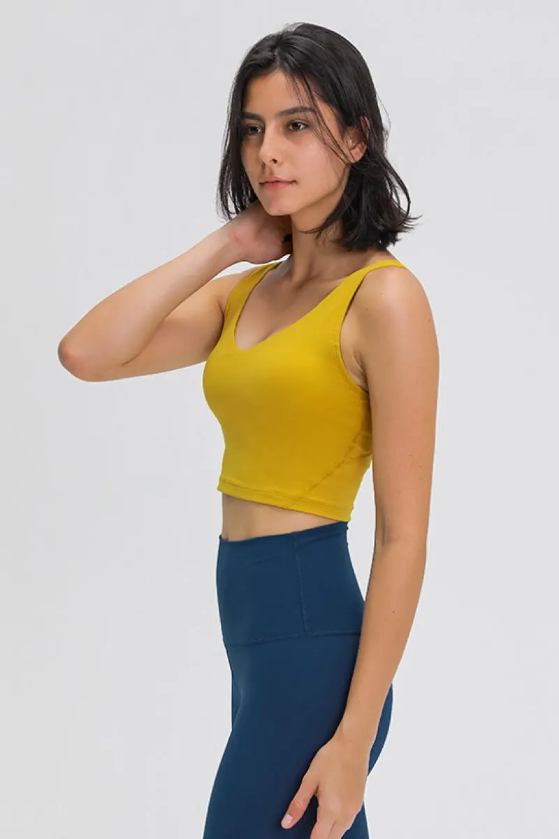 Millennia Scoop Back Sports Bra by Millennia
