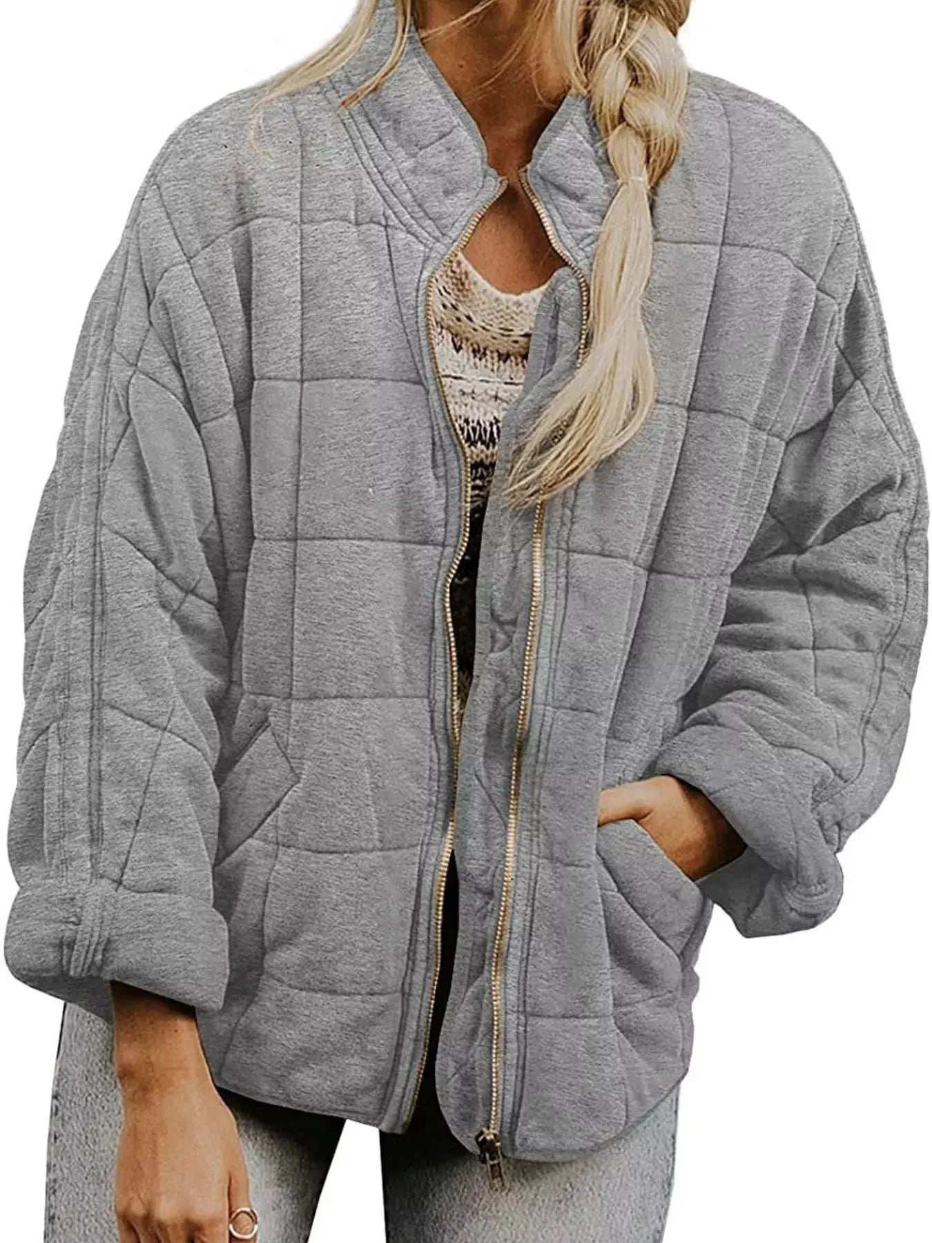 Quilted Zip Up Outerwear | Partner Labels Selection by Partner Label