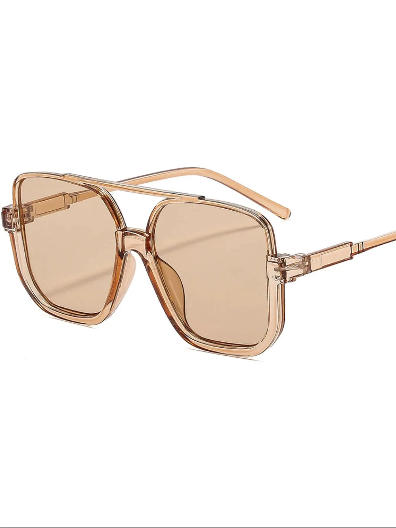 Oversized Square Frame Fashion Sunglasses by Equanimity Essence