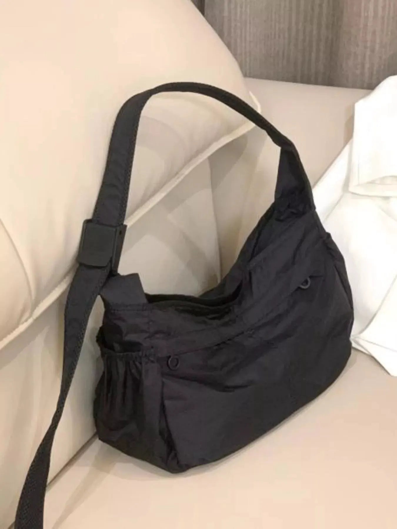 Lightweight Nylon Casual Crossbody Bag by Partner Label